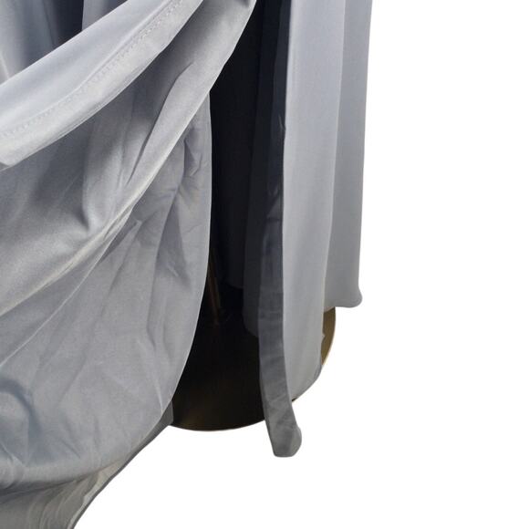 AW BRIDAL 18 2X plus dusty blue Syed wedding formal gala dama maxi dress NEW B30 - Picture 5 of 10